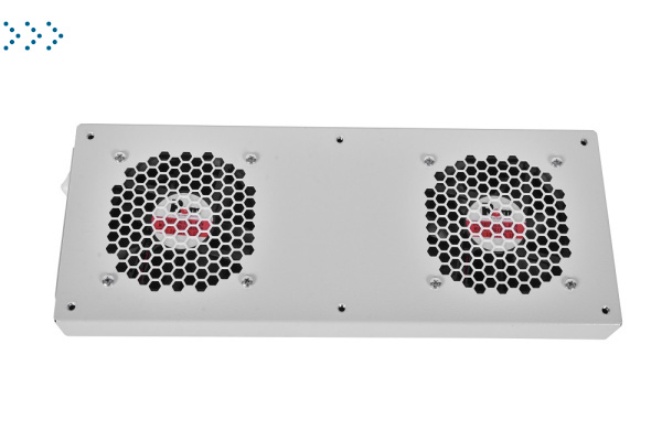 Модуль вентиляторный, 36V-48V, 2 вентилятора с терморегулятором, колодка