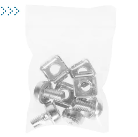 Горизонтальный кабельный органайзер со щёткой, 19" 1U, чёрный