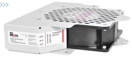 Модуль вентиляторный, 1 вентилятор, колодка