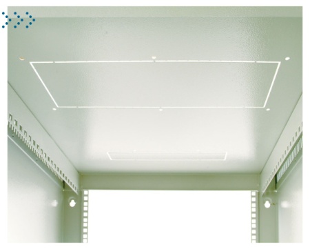 Шкаф телекоммуникационный настенный разборный 12U (600х520) дверь металл