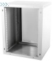 Шкаф телекоммуникационный настенный разборный 12U (600х350) дверь стекло