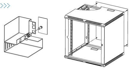 Стенка задняя к шкафу ШРН, ШРН-Э и ШРН-М 15U в комплекте с крепежом