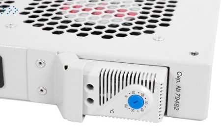 Модуль вентиляторный, 3 вентилятора с терморегулятором