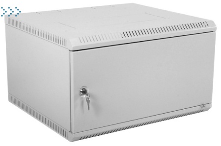 Шкаф телекоммуникационный настенный разборный 6U (600х650) дверь металл