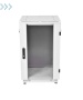 Шкаф телекоммуникационный напольный 18U (600x800) дверь стекло