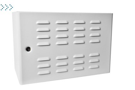 Шкаф уличный всепогодный настенный 6U (600х500), передняя дверь вентилируемая