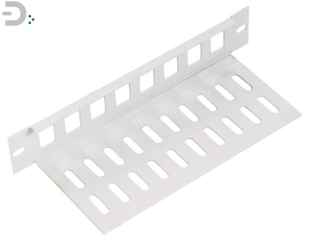 Патч-панель 10" для 8 модулей RJ-45, keystone