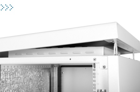 Шкаф уличный всепогодный напольный 18U (Ш700хГ900), две двери