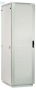 Шкаф телекоммуникационный напольный 42U (600x800) дверь перфорированная