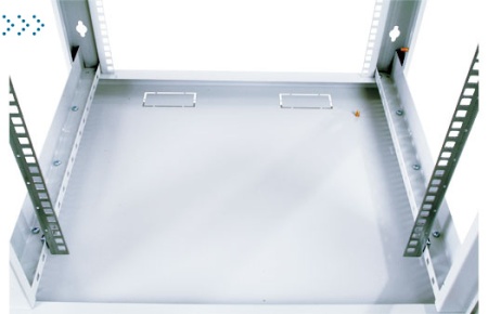 Шкаф телекоммуникационный настенный разборный 15U (600х650), съемные стенки, дверь металл