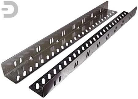 Комплект уголков опорных (направляющие) для напольных шкафов, глубина 750 мм, нагрузка до 100 кг.