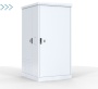 Шкаф уличный всепогодный напольный 18U (Ш1000хГ900) с электроотсеком, три двери