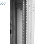 Шкаф телекоммуникационный напольный 18U (600x800) дверь металл