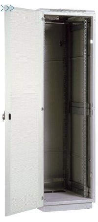 Шкаф телекоммуникационный напольный 42U (600x800) дверь перфорированная