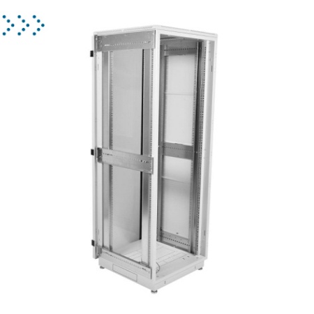 Шкаф телекоммуникационный напольный 42U (600x600) дверь перфорированная