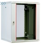 Шкаф телекоммуникационный настенный разборный 12U (600х650), съемные стенки, дверь стекло