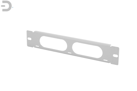 Горизонтальный кабельный органайзер 10"