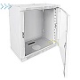 Шкаф телекоммуникационный настенный разборный 9U (600х520) дверь металл