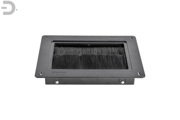 Кабельный ввод с двойной щеткой