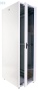 Шкаф телекоммуникационный напольный ЭКОНОМ 42U (600 × 800) дверь стекло, дверь металл