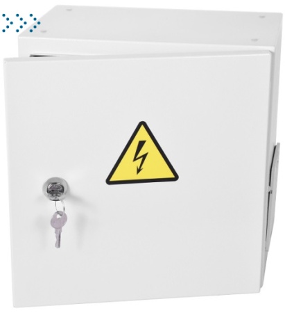 Шкаф ЭКОНОМ уличный всепогодный настенный укомплектованный (В500 × Ш500 × Г300), комплектация T2-IP65