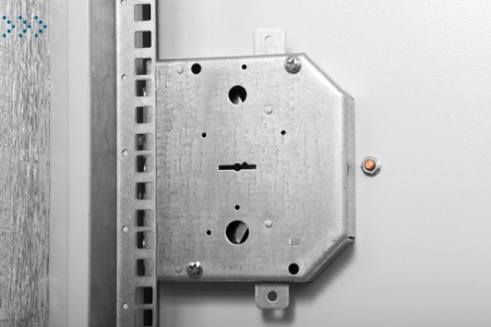 Шкаф уличный всепогодный напольный 24U (Ш700хГ900), две двери