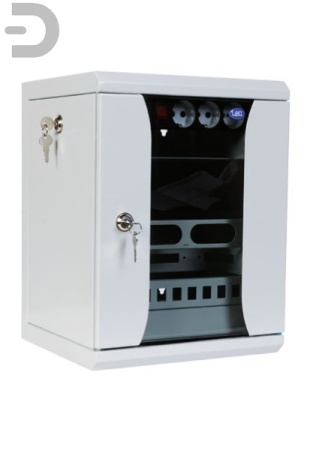 Шкаф телекоммуникационный настенный 10" 8U, (350х255)