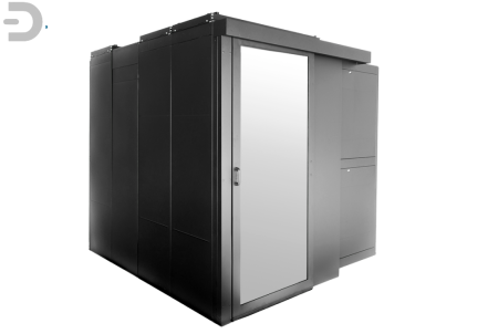 Панель торцевая 100 мм однорядного прохода 900 - 1200 мм для ЦОД-СП металл