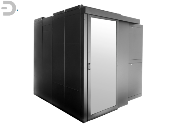 Панель торцевая 100 мм однорядного прохода 1200 - 1500 мм для ЦОД-СП металл