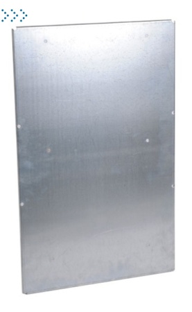 Панель монтажная оцинкованная высотой 18U