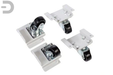 Комплект грузоподъемных роликов 3"*2" для шкафов ШТК-М, 4 шт.