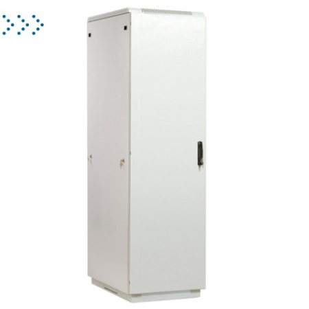 Шкаф телекоммуникационный напольный 42U (600x600) дверь металл