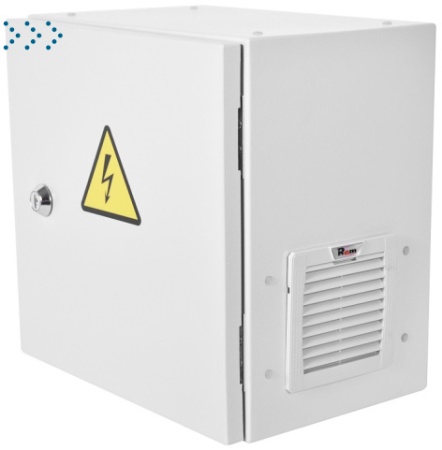 Шкаф ЭКОНОМ уличный всепогодный настенный укомплектованный (В500 × Ш500 × Г300), комплектация T2-IP65