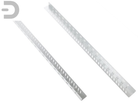 Комплект уголков опорных (направляющие) для напольных шкафов, глубина 580-620 мм,нагрузка до 150 кг.