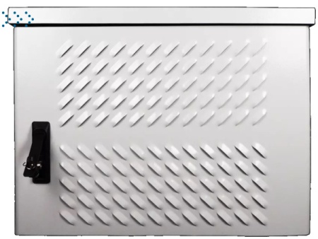 Шкаф уличный всепогодный настенный укомпл. 9U (Ш600 × Г500), нерж. сталь, комплектация Т1-IP54