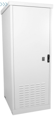 Шкаф уличный всепогодный напольный укомплектованный 24U (Ш700 × Г900), комплектация Т1-IP54