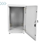 Шкаф телекоммуникационный напольный 18U (600x800) дверь металл