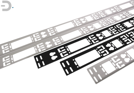 Вертикальный кабельный органайзер в шкаф, ширина 75 мм 45U, цвет черный