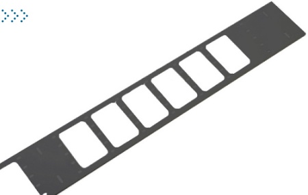 Вертикальный кабельный органайзер в шкаф, ширина 150 мм 18U, цвет черный