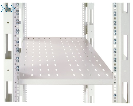 Полка перфорированная грузоподъёмностью 100 кг., глубина 620 мм