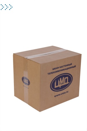 Шкаф телекоммуникационный настенный 12U (600х650) дверь стекло