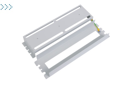 Панель 19" с DIN-рейкой серии КП