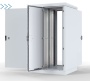Шкаф уличный всепогодный напольный 18U (Ш1000хГ900) с электроотсеком, три двери