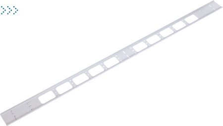 Вертикальный кабельный органайзер в шкаф, ширина 75 мм 42U