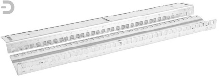 Комплект юнитовых направляющих (2 шт) для шкафов серии ШТВ-1/2 высотой 24U