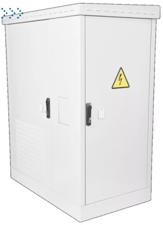 Шкаф всепогодный напольный укомплектованный 18U (Ш700 × Г600) с эл. отсеком, комплектация Т1-IP54