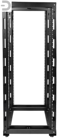 Стойка телекоммуникационная универсальная 49U двухрамная, цвет черный
