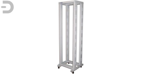 Стойка двухрамная 33U, 600x1000, серая