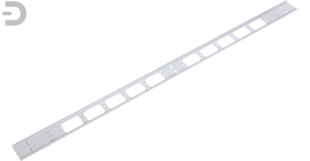 Вертикальный кабельный органайзер в шкаф, ширина 75 мм 22U