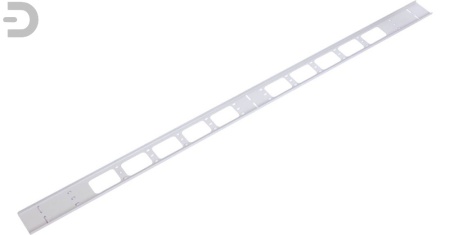 Вертикальный кабельный органайзер в шкаф, ширина 75 мм 33U